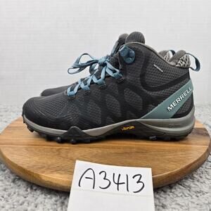 Merrell Siren 3 Mid Select Grey Waterproof Dry Outdoor Hiking Boot Womens 7.5